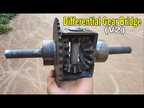 Build a Differential Gear - V2 (Project for Gokar, ATV, Buggy...)
