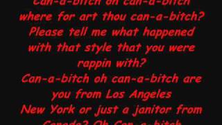 Eminem - Can a Bitch Lyrics