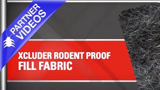 Xcluder® Rodent Control Fill Fabric - 3 Roll Box