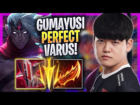 GUMAYUSI PERFECT GAME WITH VARUS! - T1 Gumayusi Plays Varus ADC vs Sivir! | Season 2023