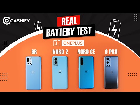 OnePlus 9R Vs OnePlus Nord 2 Vs OnePlus Nord CE Vs OnePlus 9 Pro Battery Test - Shocking Results 😳