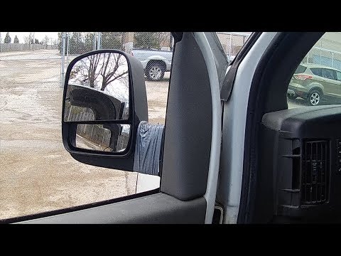 How To Replace Side Mirror on Chev Express Van
