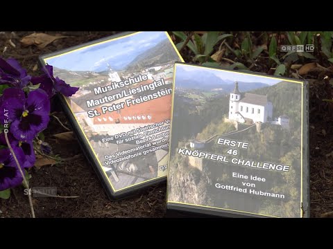 Musik für Senioren "46 KNÖPFERL CHALLENGE" Gottfried Hubmann - ORF Steiermark heute Beitrag