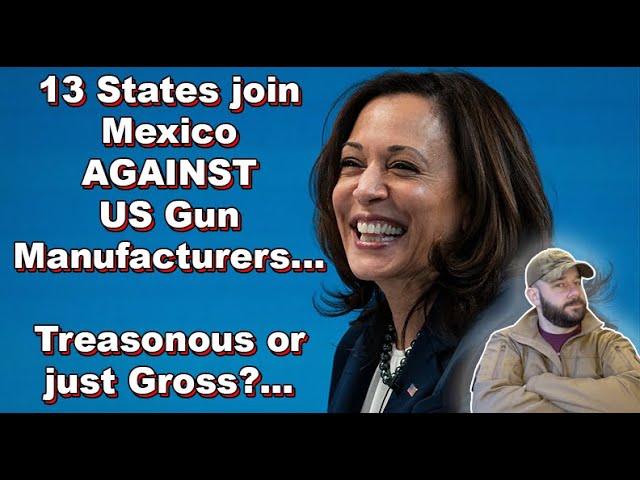 13 States JOIN Mexico's lawsuit AGAINST US Gun Companies... This is Leftist ideology over Country...