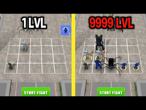 MAX LEVEL in Merge Toilet Monster Battle Game