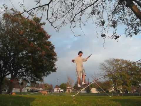 学会在紧身的绳索上行走：5次步行