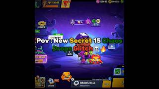 Chaos Drops Glitch...☠️🔥 #brawlstars #shorts #supercell #edit