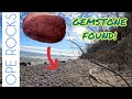Finding Gemstones On A Lake Michigan Beach