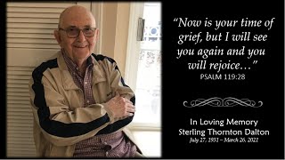Funeral Services in memory of Sterling Thornton Dalton