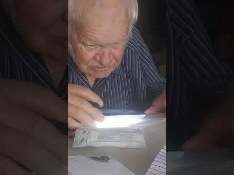 Papa Art Signing Birthday Cheques