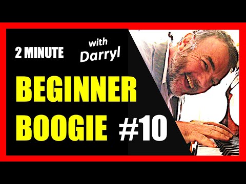 Two minute boogie woogie piano lesson #10