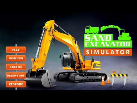 Sand Excavator Truck Simulator Video