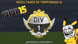 preview picture of video 'ME JUEGO EL ASCENSO A PRIMERA DIVISIÓN! FIFA 15 | TEMPORADAS ONLINE | PIKAHIMOVIC'