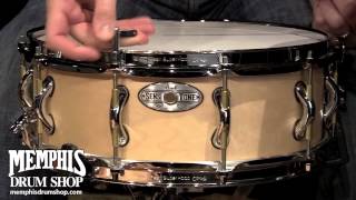 Video thumbnail for Pearl 14x5 Sensitone Premium Maple Snare Drum by Memphis Drum Shop