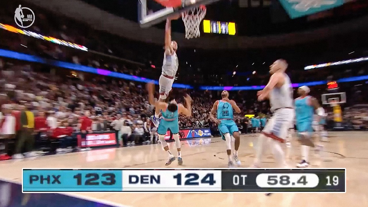 INSANE OT XMAS THRILLER Suns at Nuggets | December 25, 2022