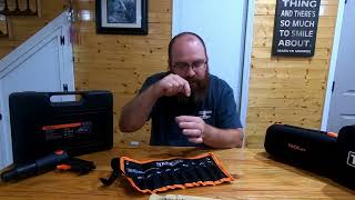 TACKLIFE 9 Pcs Countersink Drill Bit Set