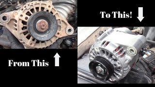 How To Replace Alternator On All Toyota 3.4l V6 (5VZ-FE)