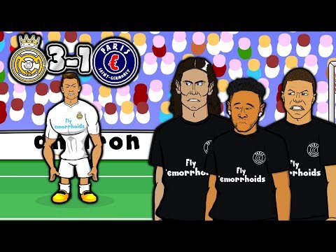 💔MCN - BAD BROMANCE!💔 3-1 Real Madrid vs PSG (Champions League 2018 Goals Highlights Parody)