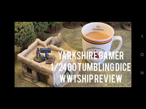 1/2400 Tumbling Dice WW1 Ship Review