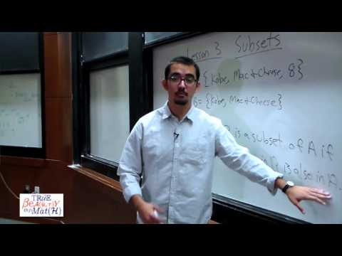 Lesson 3: Subsets | The True Beauty of Math