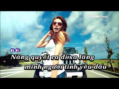 Karaoke  Chuyện tình nàng trinh nữ tên Thi Remix   Hồ Quang Hiếu Full Beat