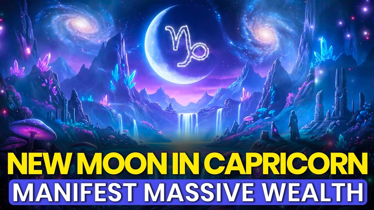 New Moon in Capricorn (Jan 18, 2026): Manifest Massive Wealth with the New Moon Energy