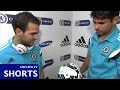 Fabregas and Diego Costa on Swansea City