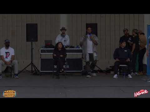 Pop Vs Elite - B-Boy Semis  - Back 2 School Cypher - Kids Breaking League - B-Boy Network