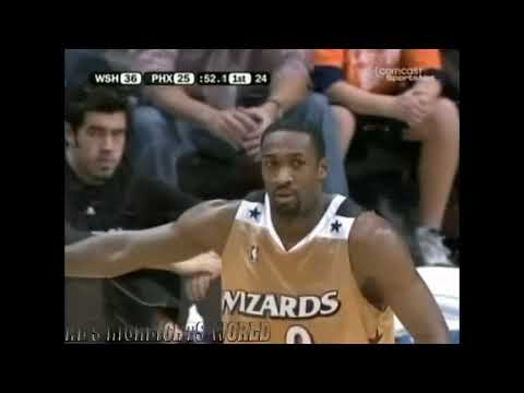 Gilbert Arenas Full Highlights 2006 12 22 at Suns   54 Pts, Sick Shooting!!!