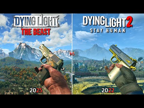 Dying Light: The Beast vs Dying Light 2 - Graphics, Physics and Details Comparison