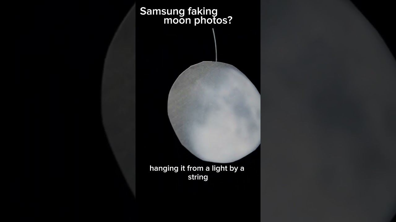 Samsung Faking Moon Photos @Mrwhosetheboss