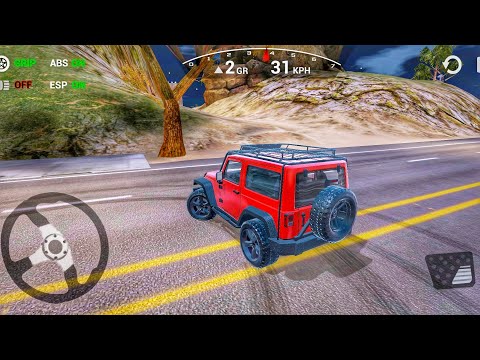 Ultimate Offroad Simulator - Jeep Wrangler Drift Game Gameplay