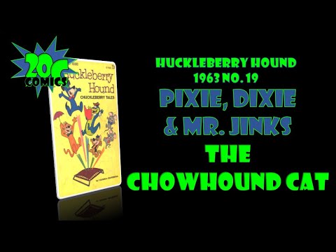 20C Comics: Pixie, Dixie & Mr. Jinks from Huckleberry Hound 1963 #19 (Chuckleberry Tales)