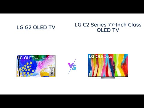 LG G2 Series vs LG C2 Series - Which Gallery Edition Smart TV is Right for You?