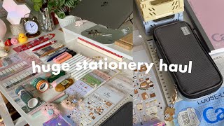 huge stationery haul ♡ uni edition | ft. stationerypal + giveaway