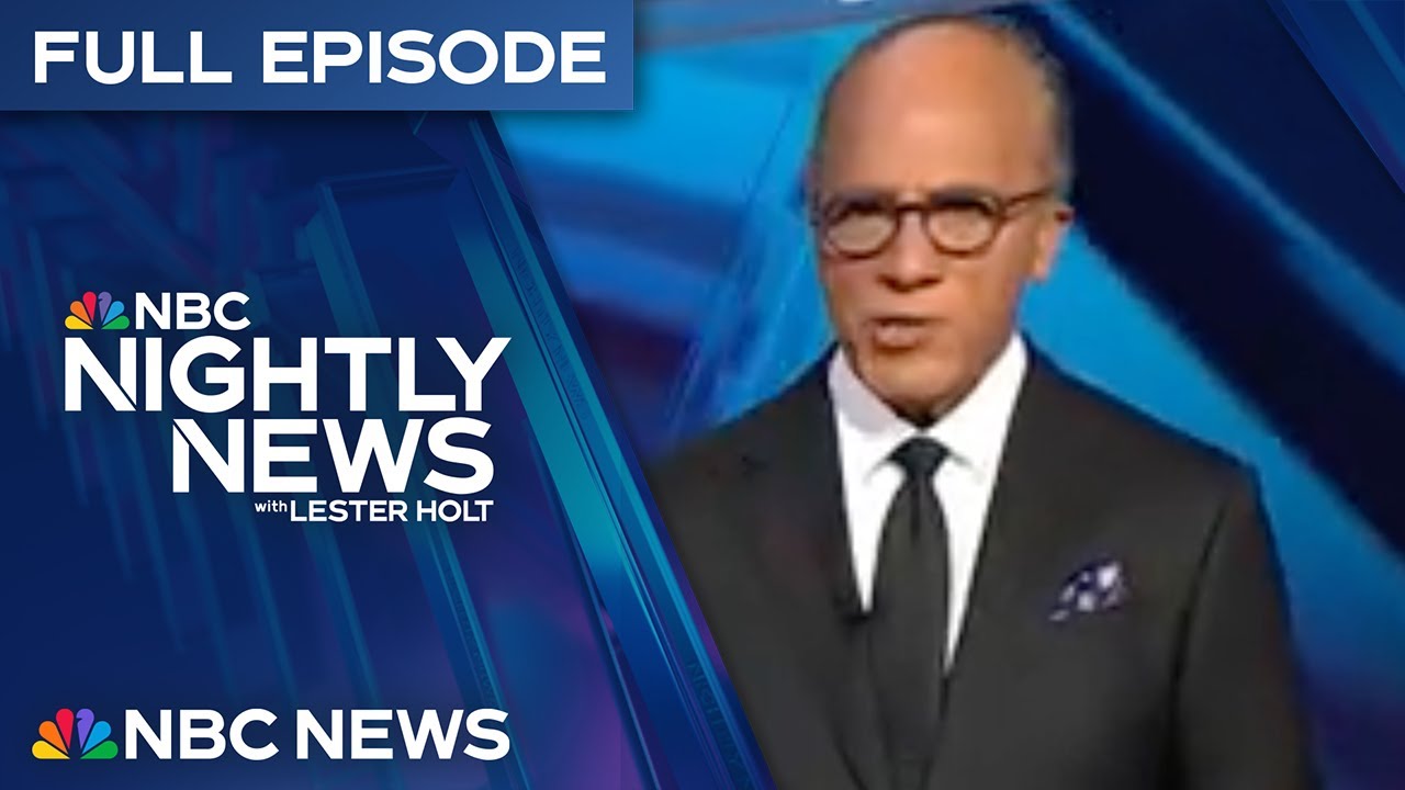 Nightly News Full Episode - April 21