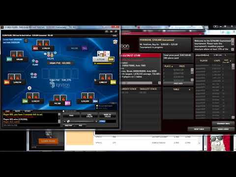 Ignition $250K Tournament Final Table!