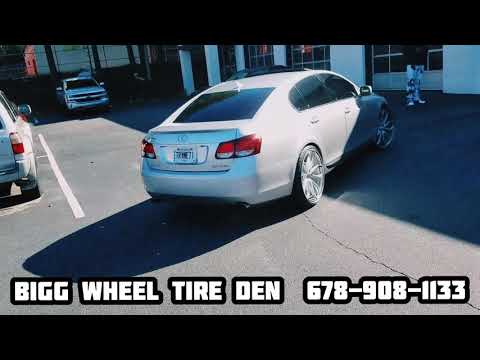 Lexus GS350 on 22 inch Asanti's