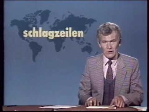 ARD 15.11.1982 Tagesschau zum Sendeschluß (VCR N1700)