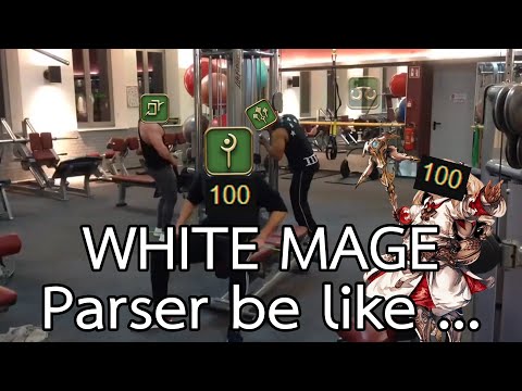 FFXIV White Mage Parser Be like . . . . . .