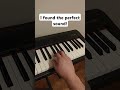 I found the perfect sound! #piano
