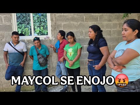 Maycol made things clear to Karina, and she got scared.