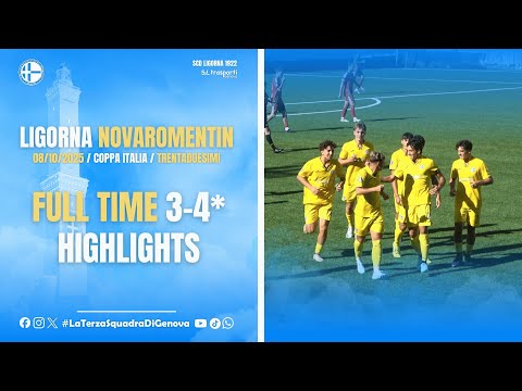 🎥 Ligorna vs NovaRomentin 3-4 d.c.r. | Highlights