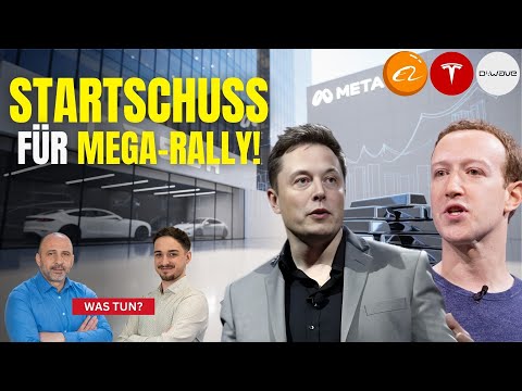 Silber 100 USD - Diese Aktien ziehen an! Meta, D-Wave, Tesla, Alibaba im Check