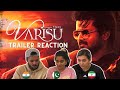Varisu Trailer REACTION | Thalapathy Vijay | Foreigners REACT