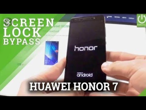 How To hard Rest HUAWEI Honor 7 HARD RESET / Bypass Screen Lock / Delete Data