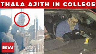 Thala Ajith goes to college to learn!  TK1012