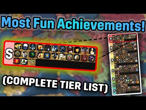 The ULTIMATE EU4 Achievement Tier List! (EU4 Most Fun Achievements)