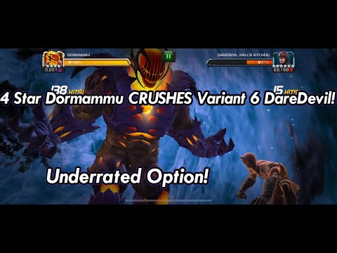 4 Star Dormammu SOLO's Variant 6 DareDevil Boss.