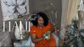 FABULOUS FALL HAUL / HOME DECOR #shoppinghaul #fall #homedecor
